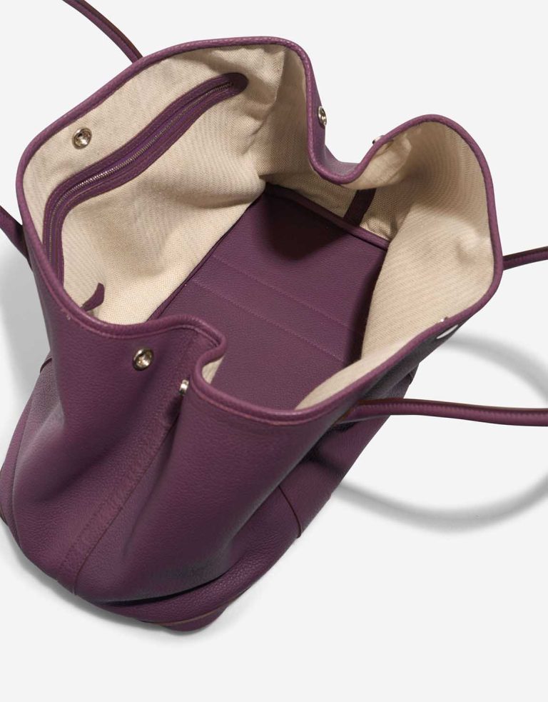 Hermès Garden Party 36 Veau Négonda Cassis Inside | Sell your designer bag