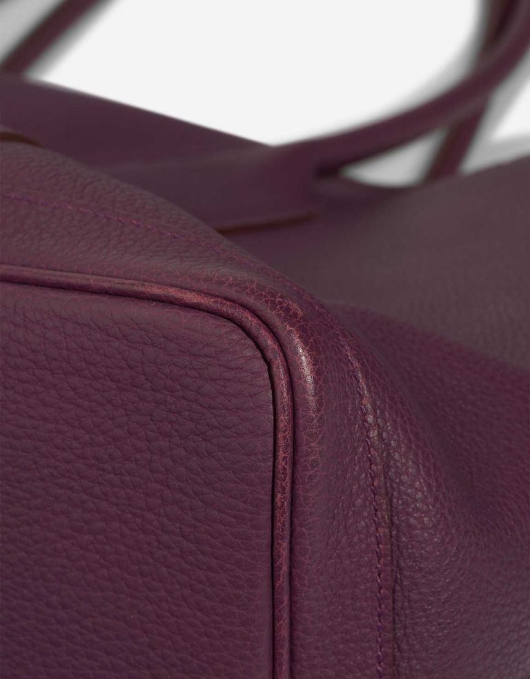 Hermès Garden Party 36 Veau Négonda Cassis Signs of wear | Sell your designer bag