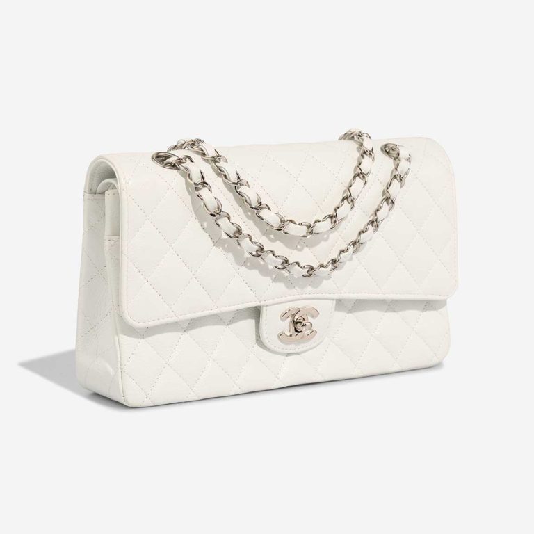 Chanel Timeless Medium Caviar White | Sell your designer bag