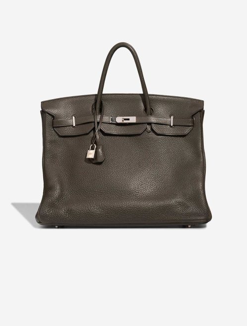 Hermès Birkin 40 Togo Vert Bronze Front | Sell your designer bag