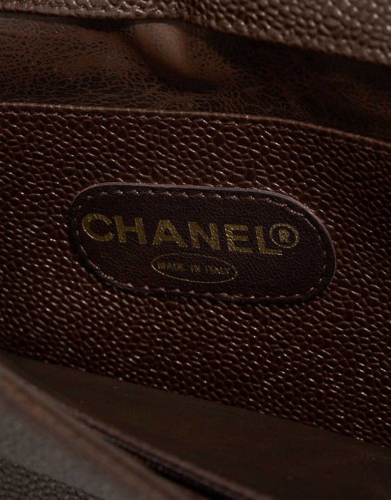Chanel Briefcase Caviar Brown Logo | Sell your designer bag