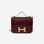 Hermès Constance 23 Lizard Bordeaux Front | Sell your designer bag