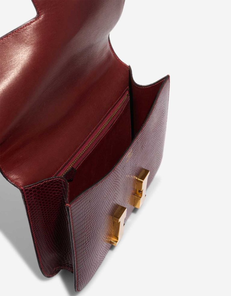 Hermès Constance 23 Lizard Bordeaux Inside | Sell your designer bag