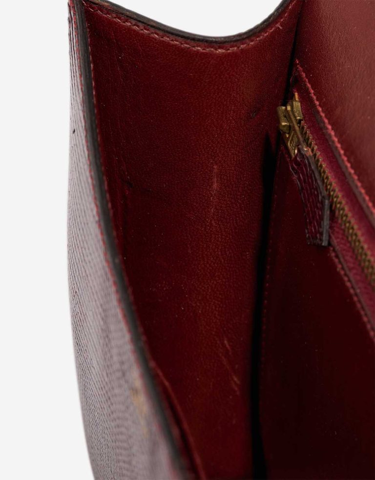 Hermès Constance 23 Lizard Bordeaux Signs of wear | Sell your designer bag