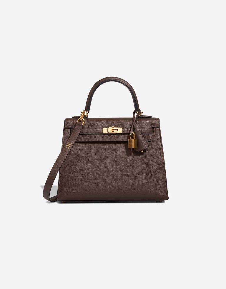 Hermès Kelly 25 Epsom Ecorce Front | Sell your designer bag