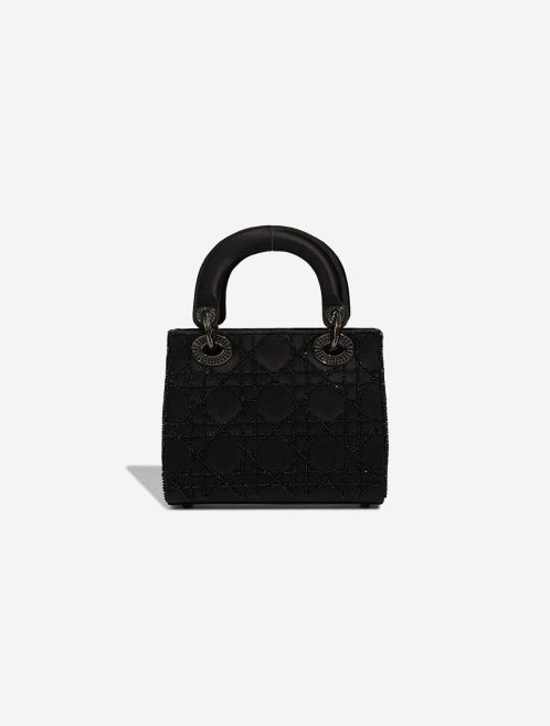 Dior Lady Mini Silk / Pearls Black Front | Sell your designer bag