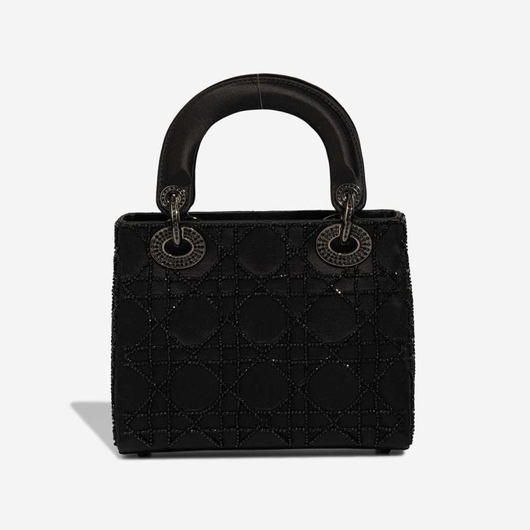 Dior Lady Mini Silk / Pearls Black | Sell your designer bag