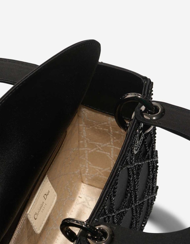 Dior Lady Mini Silk / Pearls Black Inside | Sell your designer bag