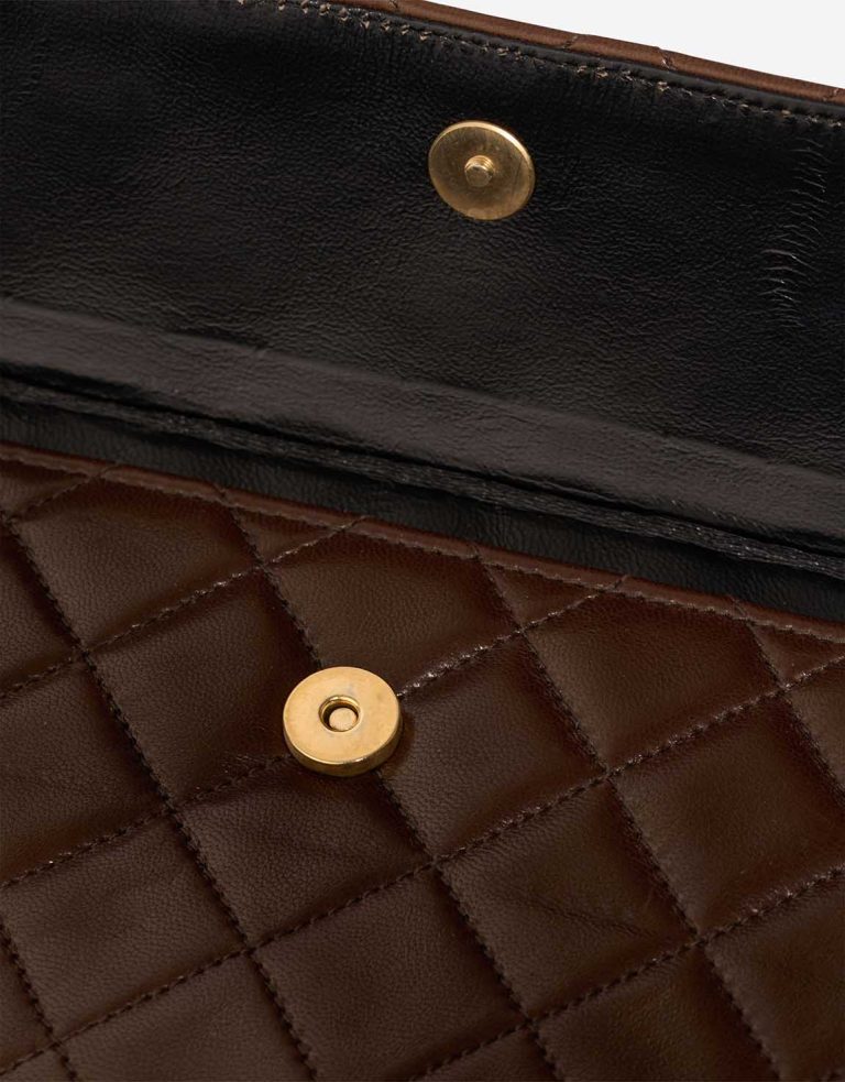Chanel Flap Bag Medium Lamb Brown Signs of wear | Sell your designer bag