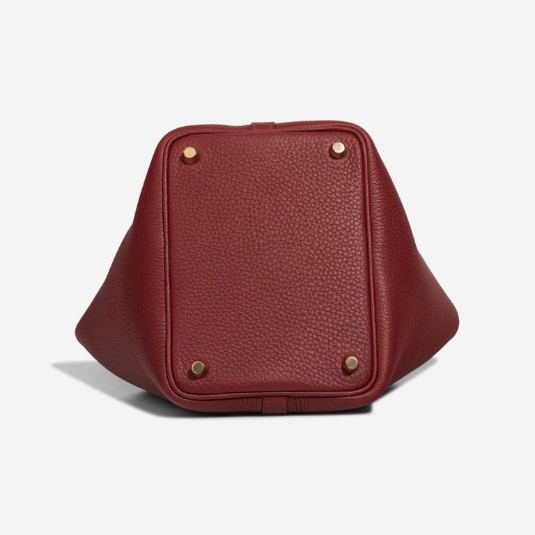 Hermès Picotin 18 Taurillon Clémence Rouge H | Sell your designer bag
