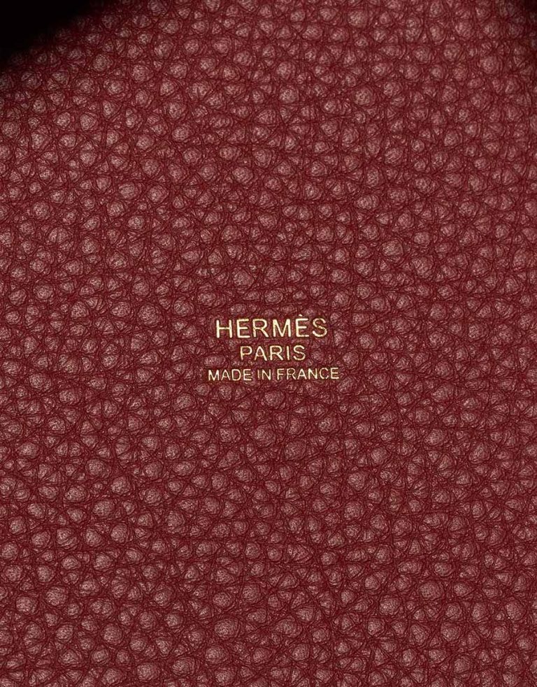 Hermès Picotin 18 Taurillon Clémence Rouge H Logo | Sell your designer bag