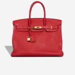 Hermès Birkin 35 Togo Rouge Vif Front | Sell your designer bag