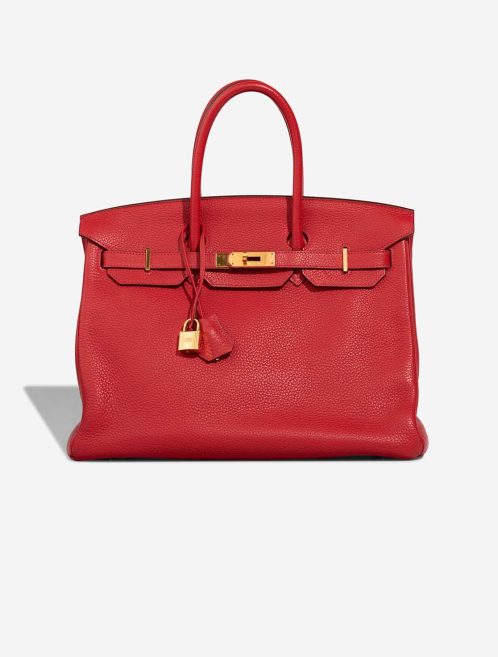 Hermès Birkin 35 Togo Rouge Vif Front | Sell your designer bag