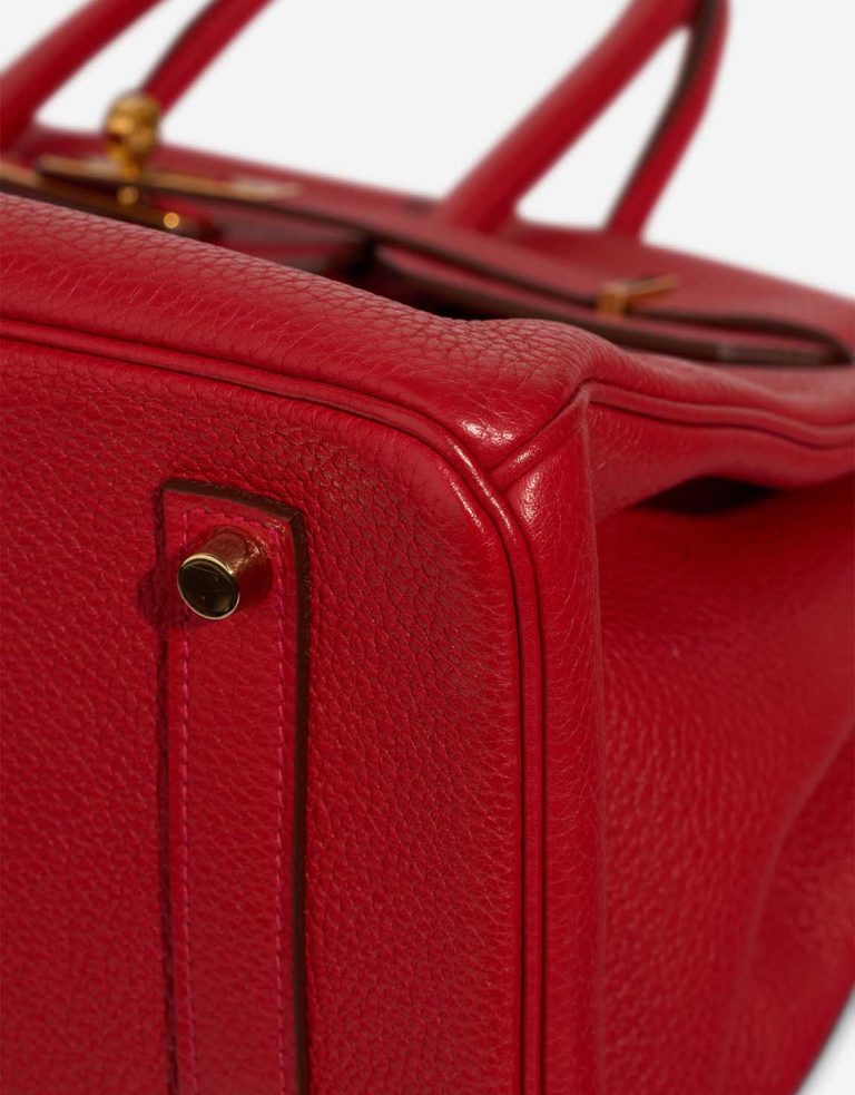Hermès Birkin 35 Togo Rouge Vif Signs of wear | Sell your designer bag