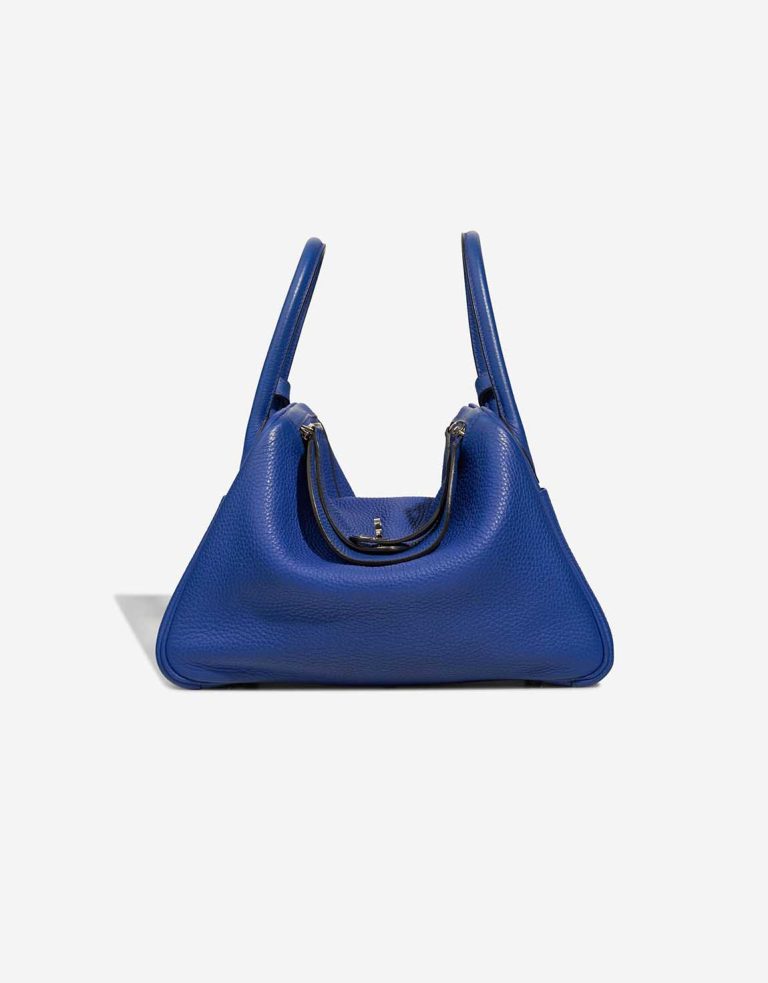 Hermès Lindy 30 Clémence Bleu France Front | Sell your designer bag