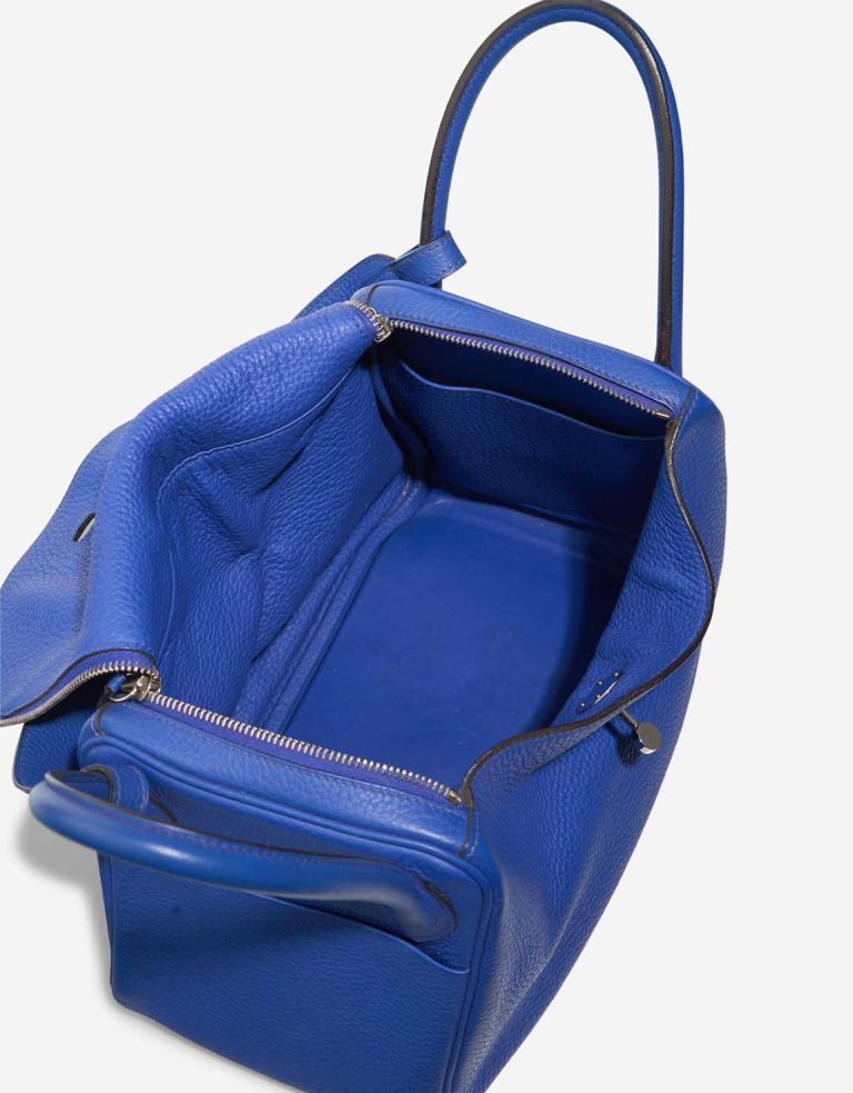 Hermès Lindy 30 Clémence Bleu France Inside | Sell your designer bag