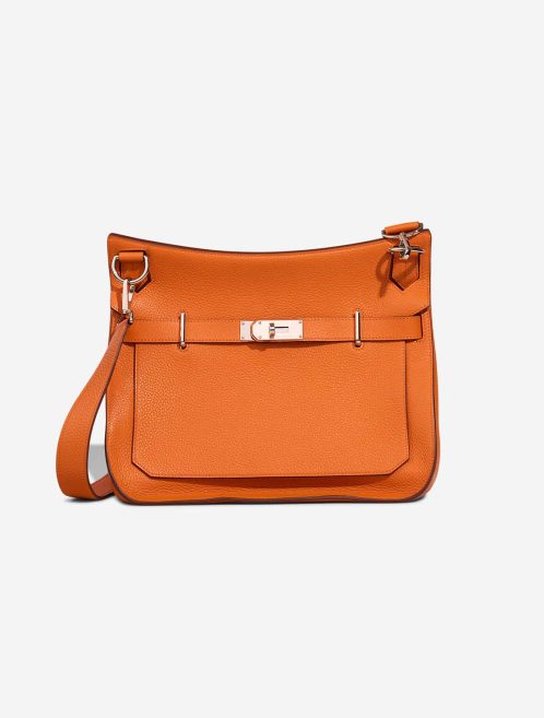 Hermès Jypsière 31 Clémence Orange Front | Sell your designer bag