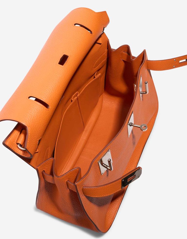 Hermès Jypsière 31 Clémence Orange Inside | Sell your designer bag