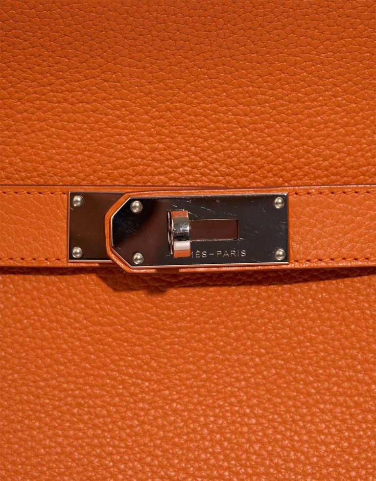 Hermès Jypsière 31 Clémence Orange Signs of wear | Sell your designer bag