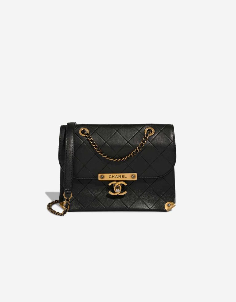Chanel Timeless Small Lamb Black Front | Sell your designer bag