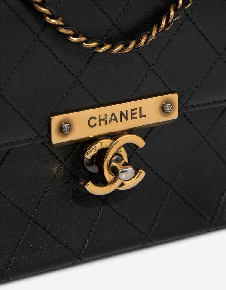Chanel Timeless Small Lamb Black Closing System | Sell your designer bag