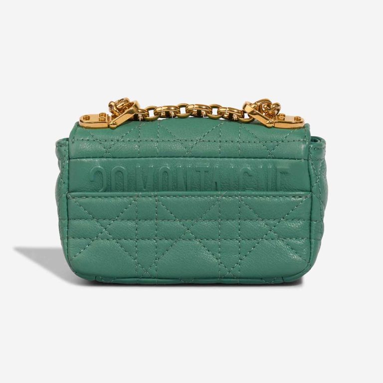 Dior Caro Micro Calf Green | Sell your designer bag