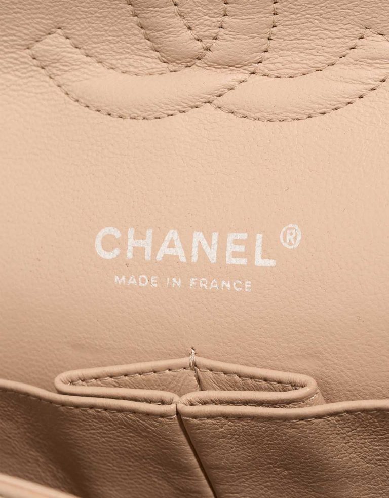 Chanel Timeless Camellia Medium Lamb Light Pink Logo | Sell your designer bag