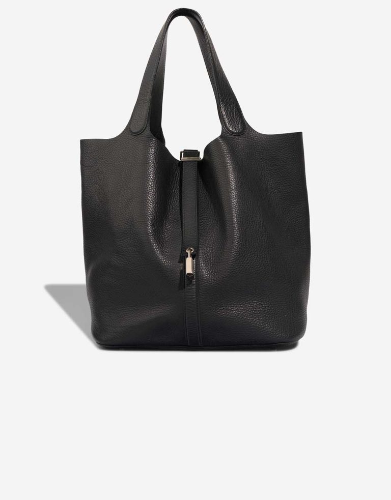 Hermès Picotin 33 Clémence Black Front | Sell your designer bag