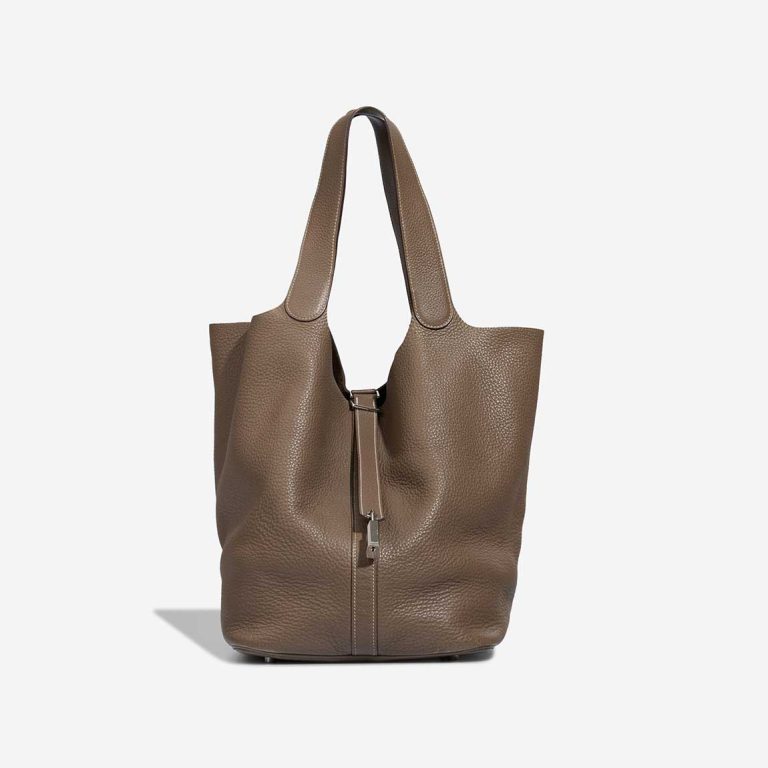 Hermès Picotin 33 Clémence Étoupe Front | Sell your designer bag