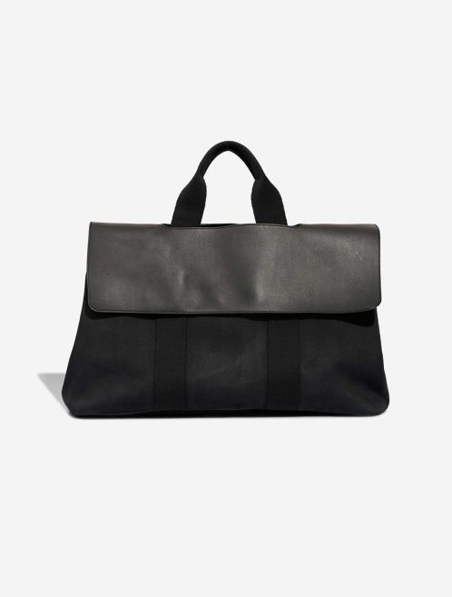 Hermès Valparaiso 41 Swift / Toile Noir Front | Sell your designer bag