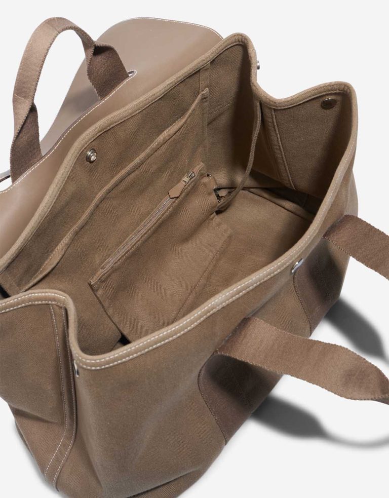 Hermès Valparaiso 41 Swift / Toile Étoupe Inside | Sell your designer bag