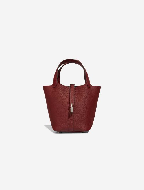 Hermès Picotin 18 Clémence Rouge H Front | Sell your designer bag