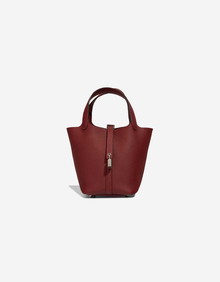 Hermès Picotin 18 Clémence Rouge H Front | Sell your designer bag