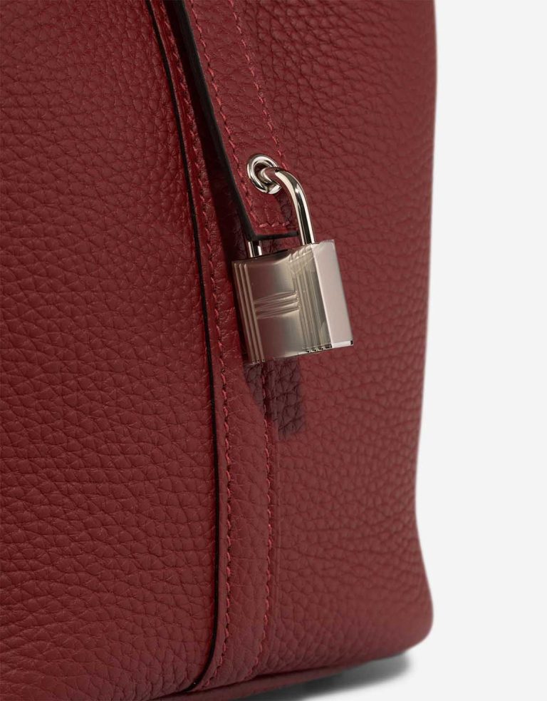 Hermès Picotin 18 Clémence Rouge H Closing System | Sell your designer bag