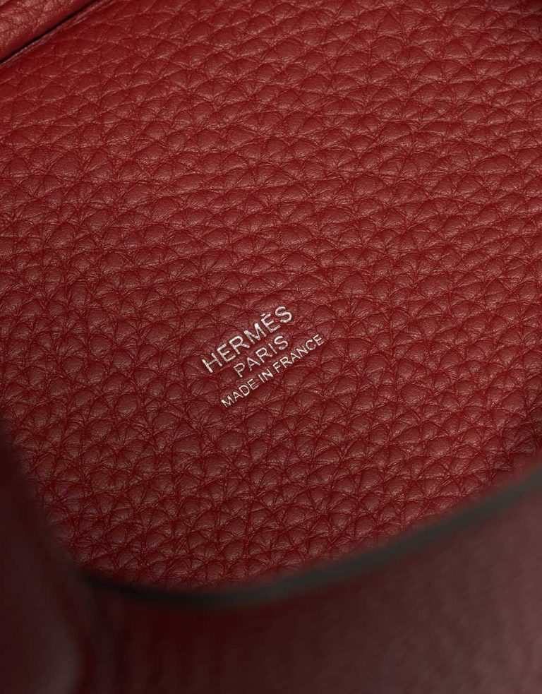 Hermès Picotin 18 Clémence Rouge H Logo | Sell your designer bag