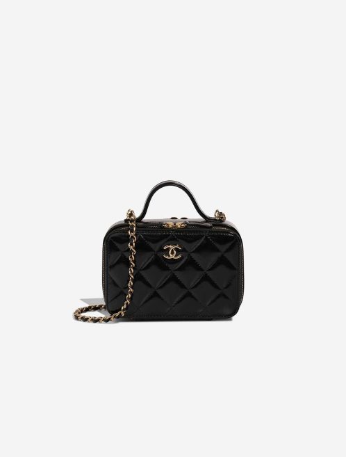 Chanel Vanity Small Patent Black / Rose Front | Sell your designer bag