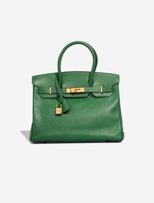 Hermès Birkin 30 Courchevel Vert Menthe Front | Sell your designer bag