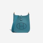 Hermès Evelyne 16 Clémence Bleu Jean Front | Sell your designer bag