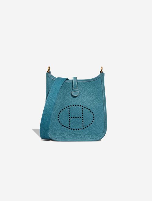 Hermès Evelyne 16 Clémence Bleu Jean Front | Sell your designer bag