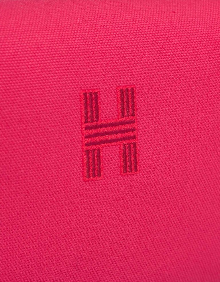 Hermès Bride-à-Brac Set Wool Rose Extrême / Orange H / Rouge H Logo | Sell your designer bag