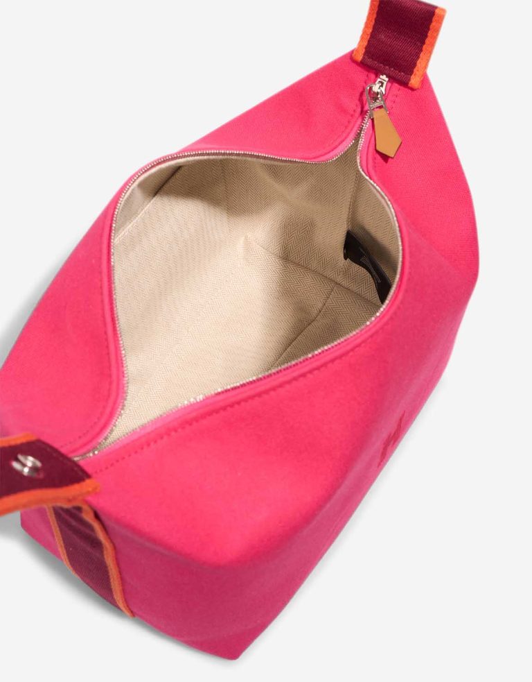 Hermès Bride-à-Brac Set Wool Rose Extrême / Orange H / Rouge H Inside | Sell your designer bag