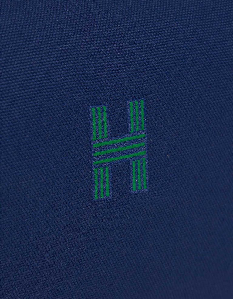 Hermès Bride-à-Brac Set Wool Bleu Marine / Menthe / Bleu Nuit Logo | Sell your designer bag