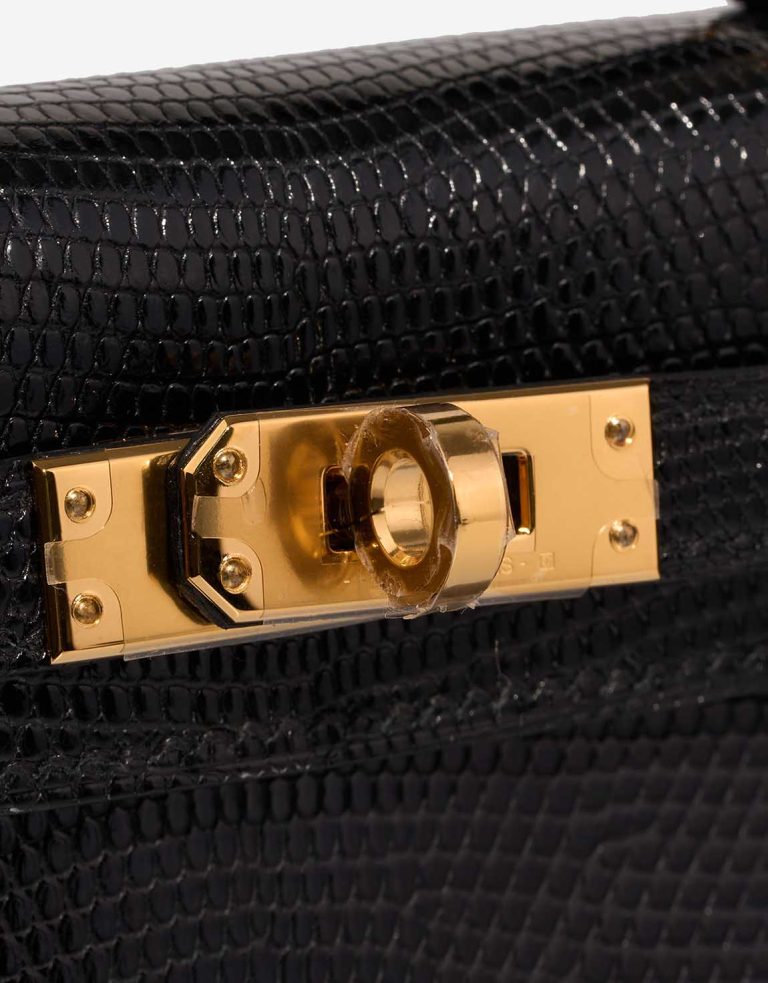Hermès Kelly Mini Niloticus Lizard Black Closing System | Sell your designer bag