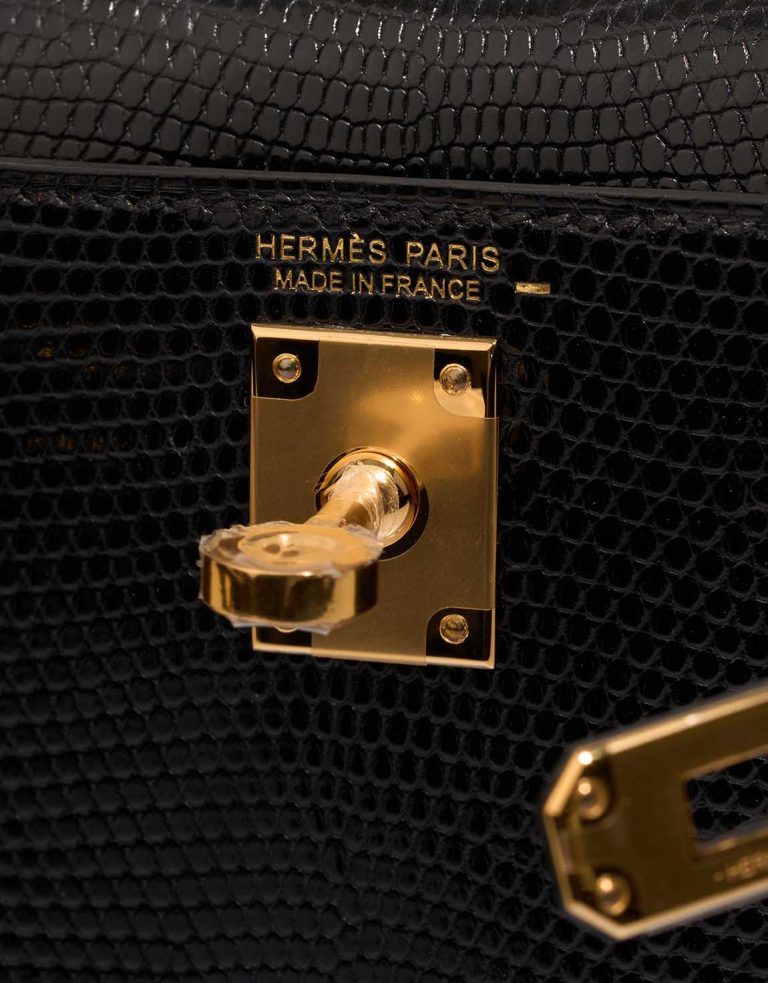 Hermès Kelly Mini Niloticus Lizard Black Logo | Sell your designer bag