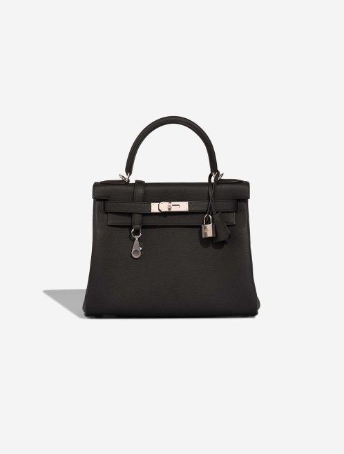 Hermès Kelly 28 Togo Black Front | Sell your designer bag
