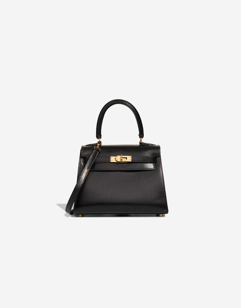 Hermès Kelly Mini Box Black Front | Sell your designer bag