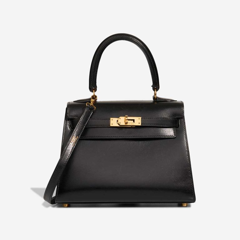 Hermès Kelly Mini Box Black Front | Sell your designer bag