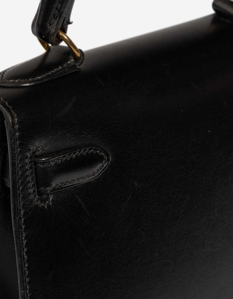 Hermès Kelly Mini Box Black Signs of wear | Sell your designer bag