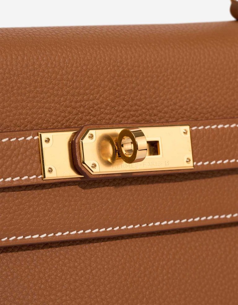 Hermès Kelly 32 Togo Gold Closing System | Sell your designer bag
