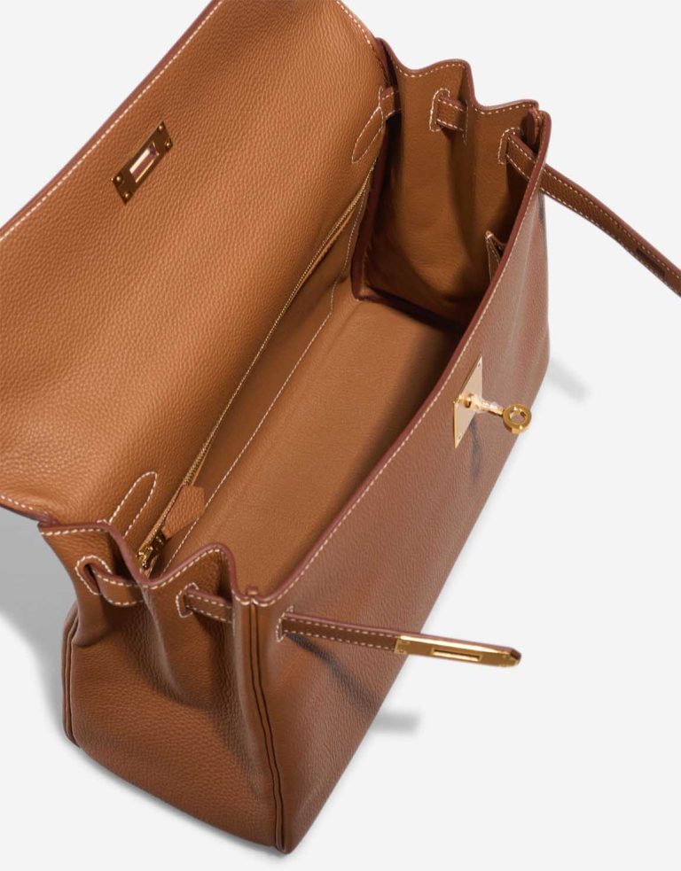 Hermès Kelly 32 Togo Gold Inside | Sell your designer bag